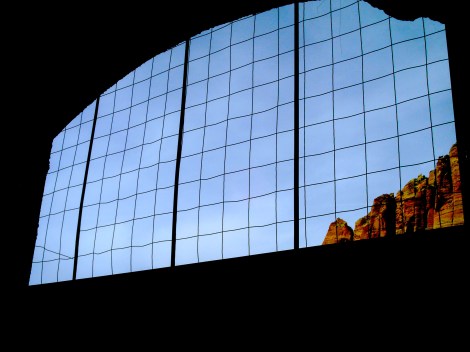 There were windows in the tunnel! 