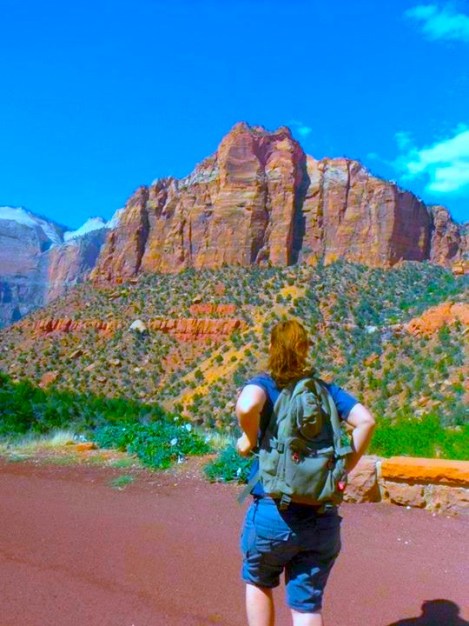 The start of the "trail."