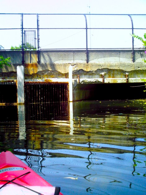 The end of the river. Wonder what’s in it?