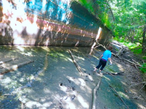 I was in actual danger of almost needing to be rescued. 