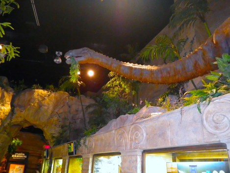 Most of the stuff moved. This one roared above my head and scared the crap out of me. 