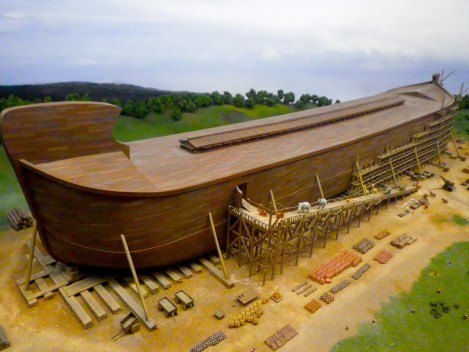 Ark diorama. 