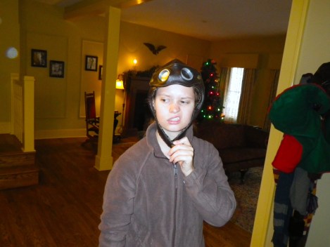 You can try on hats!